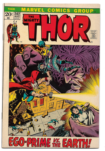 Thor #202 (1972) 1st Appearance of Jason Kimball