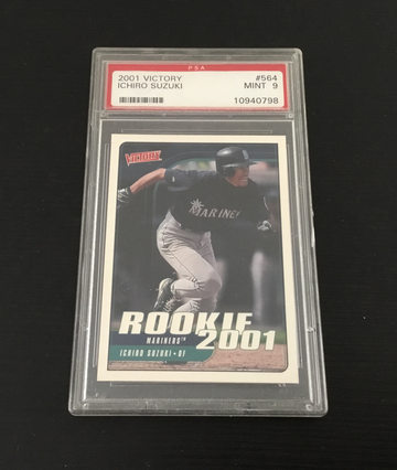 2001 Ichiro Suzuki Rookie Mint PSA 9