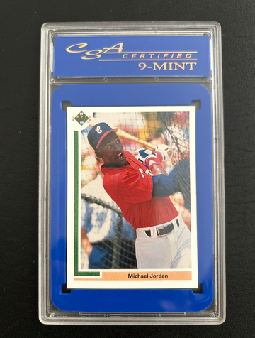 1991 Upper Deck Michael Jordan SP 1 CSA Mint 9