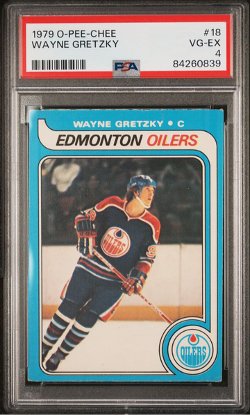 1979 O-Pee-Chee Wayne Gretzky PSA 4