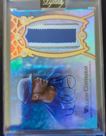 2022 Topps Dynasty Wilson Contreras Patch Auto /10