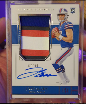 2018 National Treasure Josh Allen True RPA