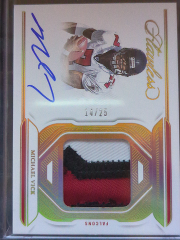 2023 Flawless Patch Auto Michael Vick /25
