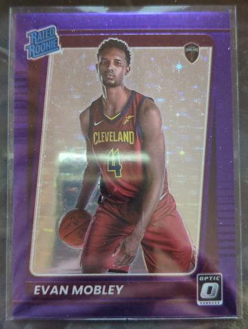2021-22 Optic FOTL PURPLE STARS Evan Mobley /13