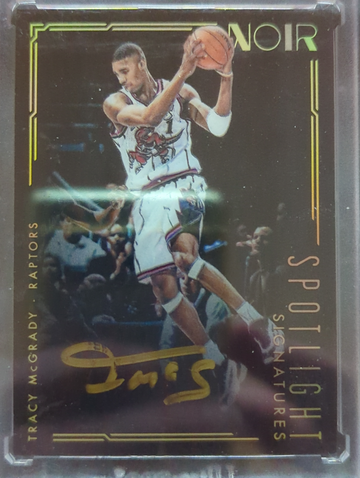2017-18 Noir Spotlight Signatures Tracy McGrady /125