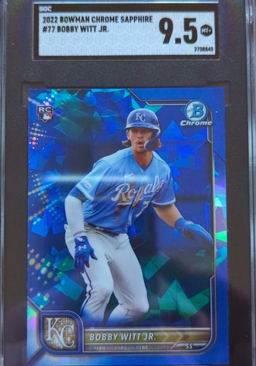 2022 Bowman Chome Sapphire Bobby Witt jr