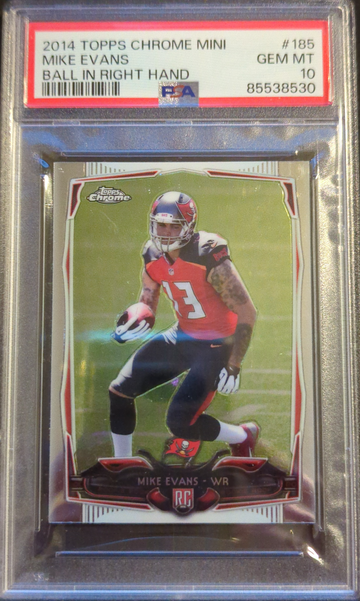 2014 Topps Chrome Mini RC Mike Evans ...Variation