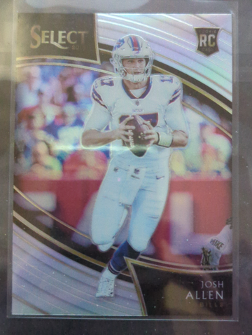 2018 Select Josh Allen Field Level Silver Prizm