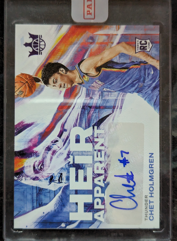2022-23 Panini Court Kings Chet Holmgren Heir Apparent Rookie Auto 15/49