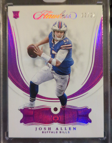 2018 Flawless Rookie Gems Josh Allen /20 