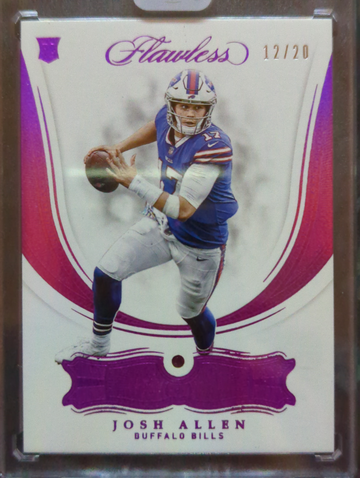 2018 Flawless Rookie Gems JOSH ALLEN /20 