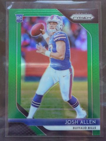 2018 Prizm Josh Allen Rookie Green Prizm