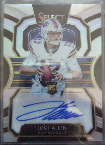 2018 Select Josh Allen Rookie Prizm Auto /35