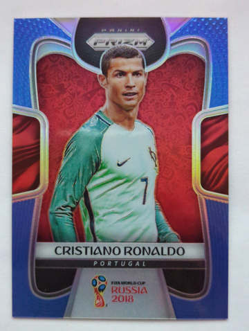 2018 Prizm World Cup Christiano Ronaldo Blue Prizm /199