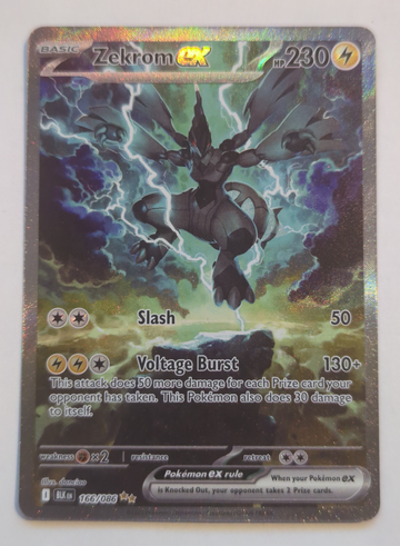 2025 Black Bolt Zekrom ex SIR English