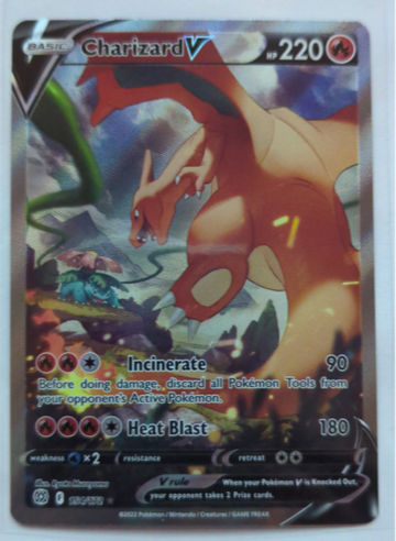2022 Pokemon SWSH Brilliant Stars Charizard V Full Art