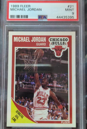 1989 Fleer Michael Jordan PSA 9 
