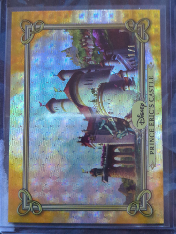 2025 Topps Disney Wonder Foilfractor 1/1 Prince Eric's Castle