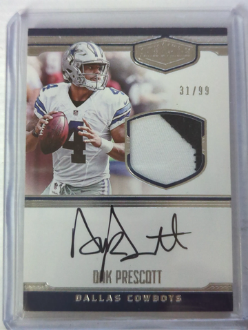 2016 Plates and Patches RPA Dak Prescott /99