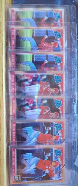 (x7) 2018 Optic Shohei Ohtani base rookies