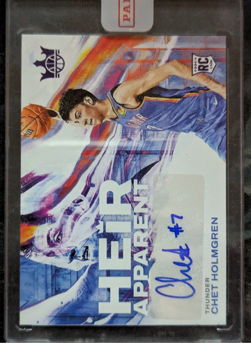 2022-23 Panini Court Kings Chet Holmgren Heir Apparent Rookie Auto 15/49