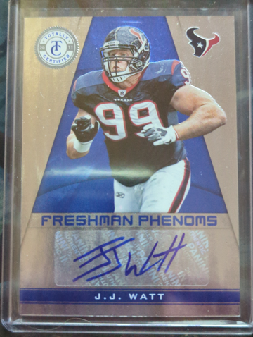 2011 Totally Certified JJ Watt Rookie Auto /299
