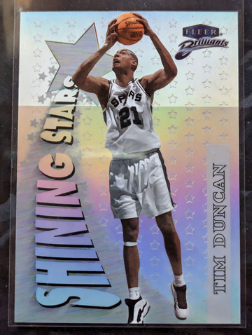 1998-99 Fleer Brilliants Pulsars Tim Duncan ?Error?