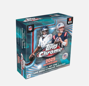 2025 Topps Chrome football mega box lot (6)