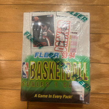 1993-94 fleet basketball box series 1