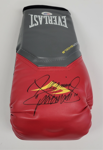 Manny Pacquiao Signed/Inscribed PACMAN Full Size Everlast Boxing Glove PSA/DNA
