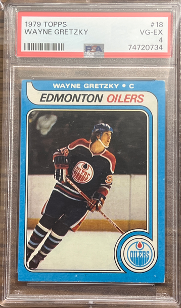 1979 Topps Wayne Gretzky PSA 4