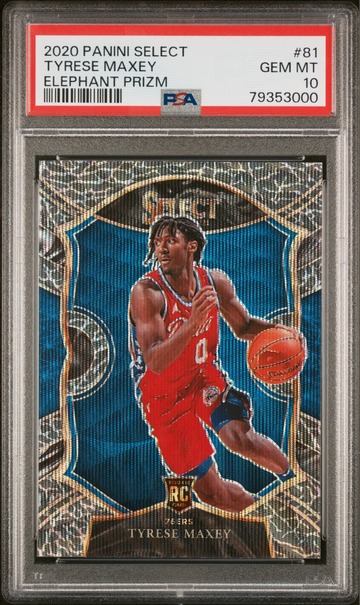 Tyrese Maxey Select Elephant Prizm