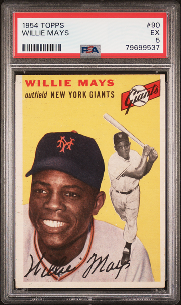 1954 Willie Mays PSA 5