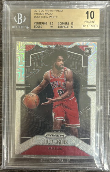 2019 Prizm Mojo Coby White /25 BGS 10