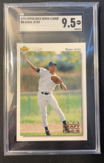 1992 Upper Deck The Minors Derek Jeter SGC 9.5