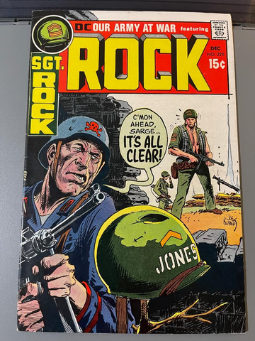 Our Army at War #226 DC 1970 Fine Condition.