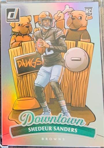 Shedeur Sanders Downtown Rookie Card