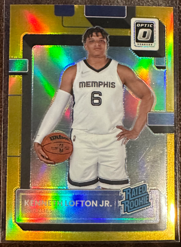 2023 Optic KENNETH LOFTON JR. Gold 01/20 Rookie rc