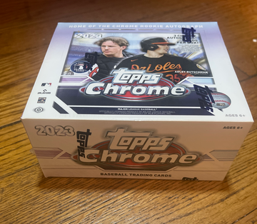 2023 Topps Chrome Jumbo Hobby Baseball Box Factory Sealed