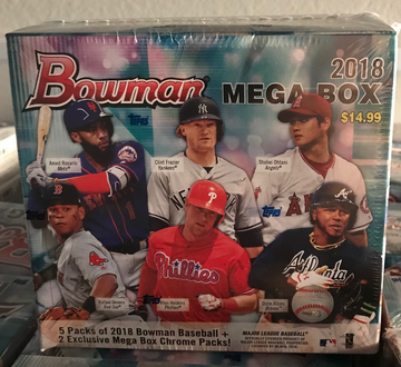 2018 Bowman Mega Box MLB Baseball Sealed Acuna Ohtani 