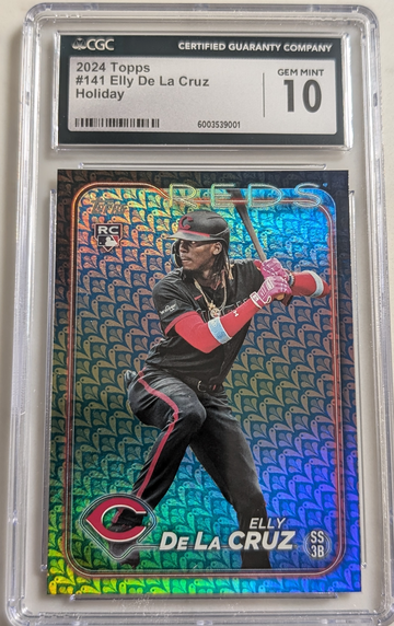 2024 Topps Baseball Series 1 Elly De La Cruz Holiday