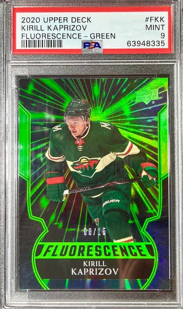2020-21 Series 2 upper deck fluorescence Kirill Kaprizov 