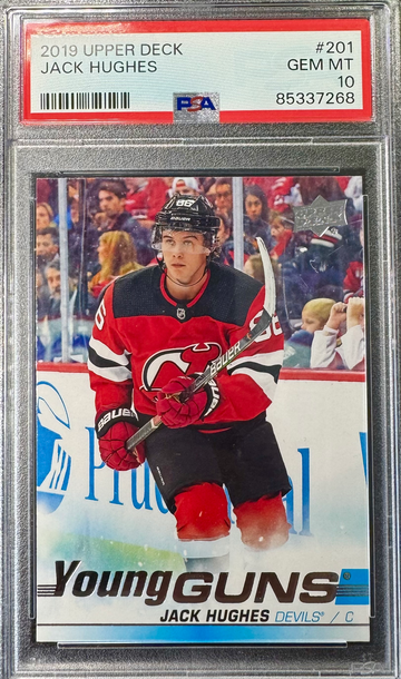 2019-20 Jack Hughes Young Gun Psa 10