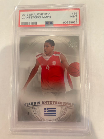 2013 SP Giannis Antetokounmpo Rookie card