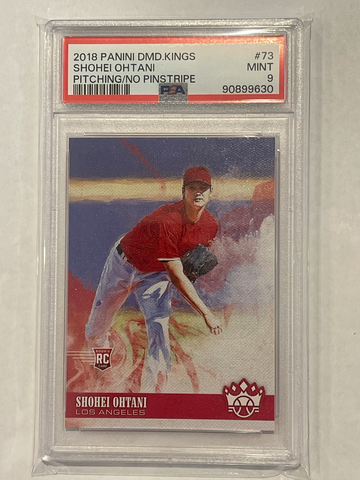 2018 Shohei Ohtani Panini D. Kings Pitching No Pinstripe