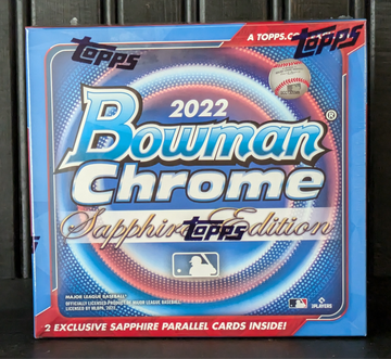 2022 Bowman Chrome Sapphire Edition Factory Sealed Box