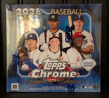 2024 Topps Chrome Update Sapphire Edition - Factory Sealed Box