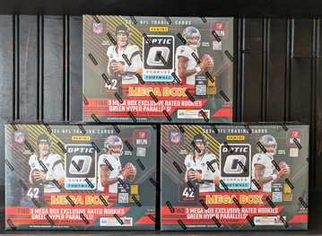2024 Donruss Optic NFL Target Mega Box - Sealed 3 Box Lot
