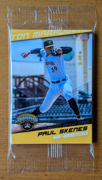 2023 Bradenton Marauders Update Factory Sealed Set - Paul Skenes 1st Card