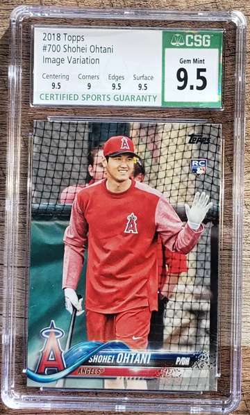 2018 Topps Shohei Ohtani SP RC Rookie Card #700
